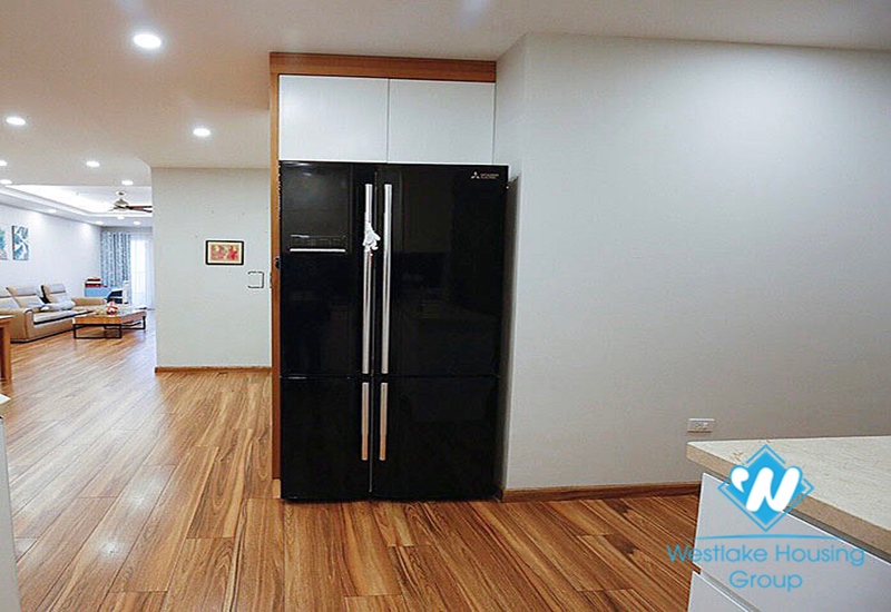 High floor fully furnished three bedroom apartment for rent in ciputra